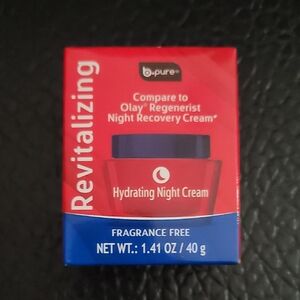 Revitalizing Hydrating Night Cream - Red